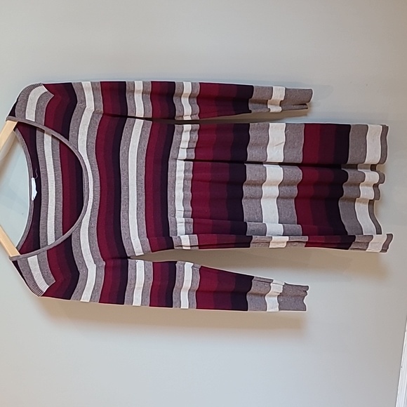 Long sleeve striped dress. - Picture 1 of 4